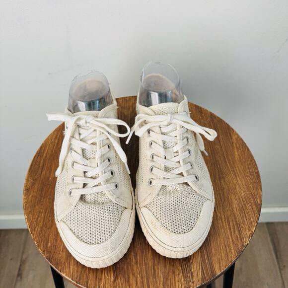 Tretorn White Tournament Sneaker Womens Size 8.5 - Picture 3 of 11